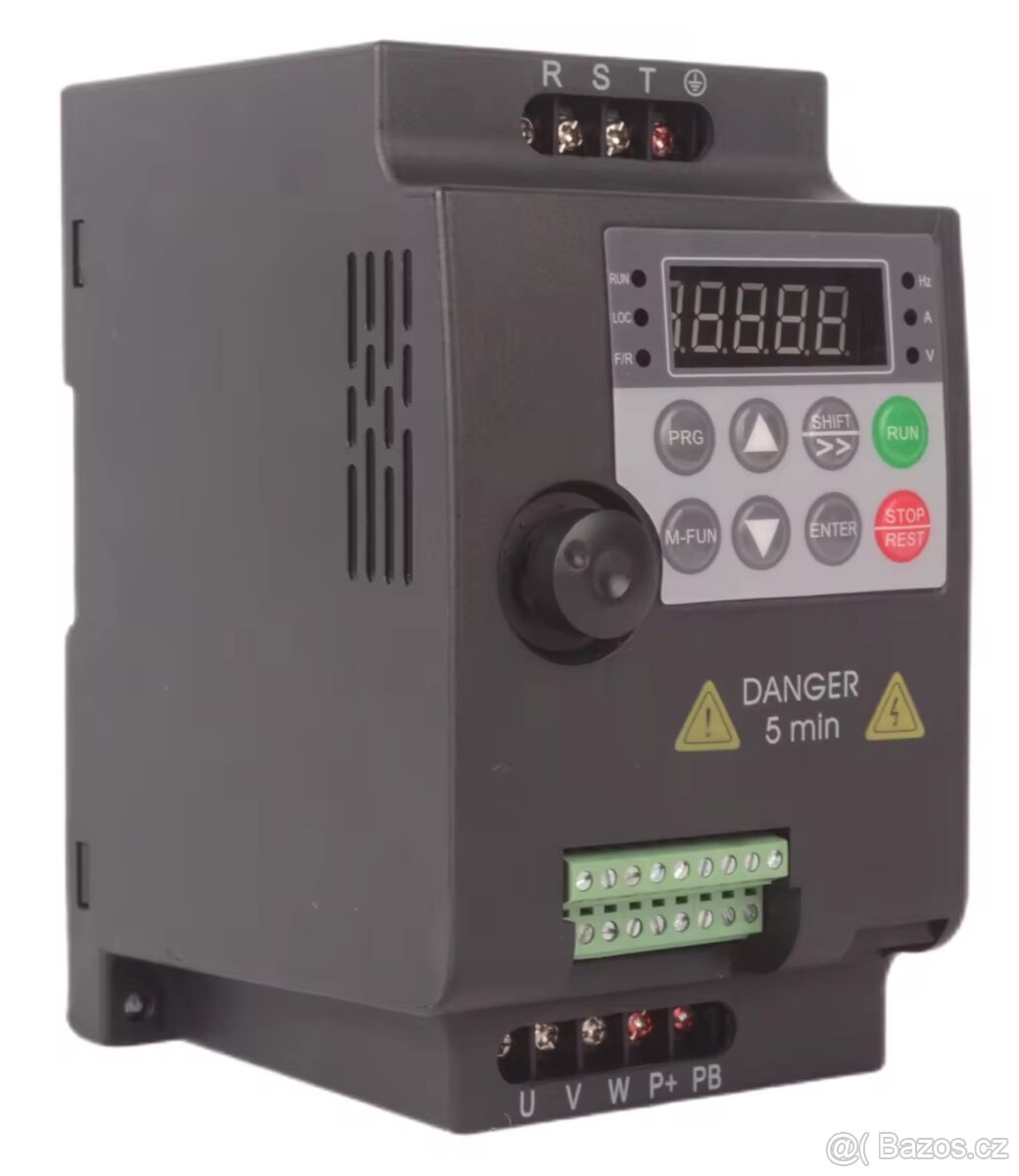 Frekvenční měnič 4kW/3x400V