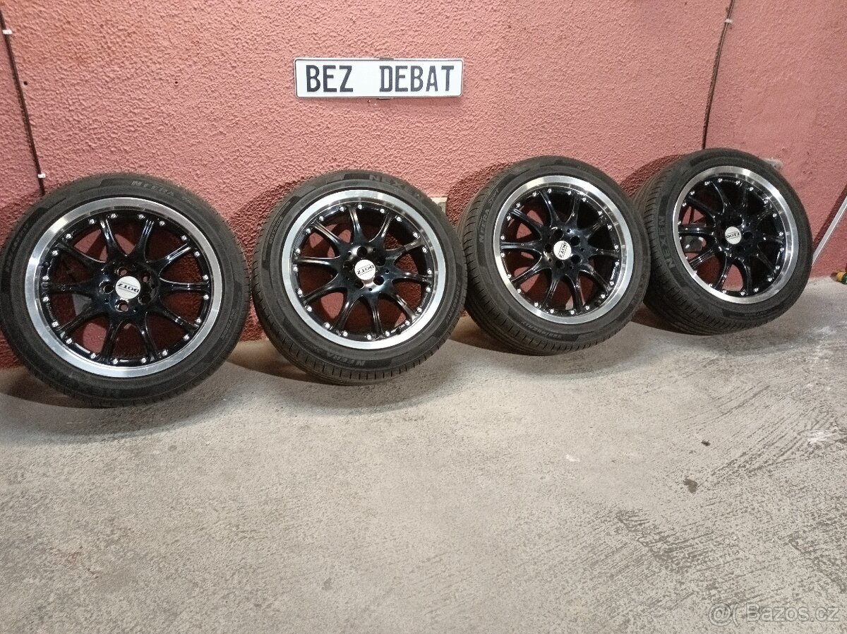 DBV 17" 5x100 letní pneu 225/45