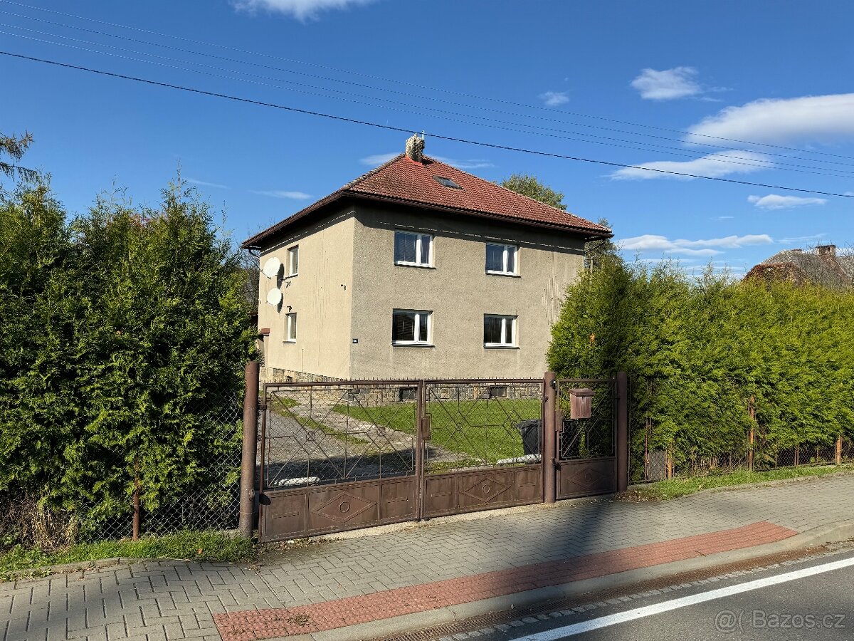 Prodej dvougeneračního domu v Příboře