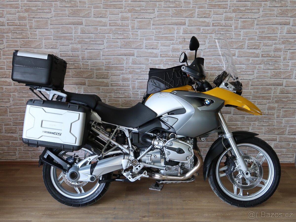BMW R1200GS 1.majitel, servisní kniha, po servisu