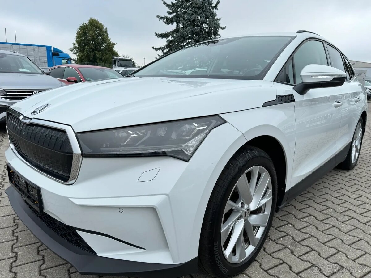Škoda Enyaq 60 Lodge 2021,kamera,tepelko,matrix,kessy,2xalu