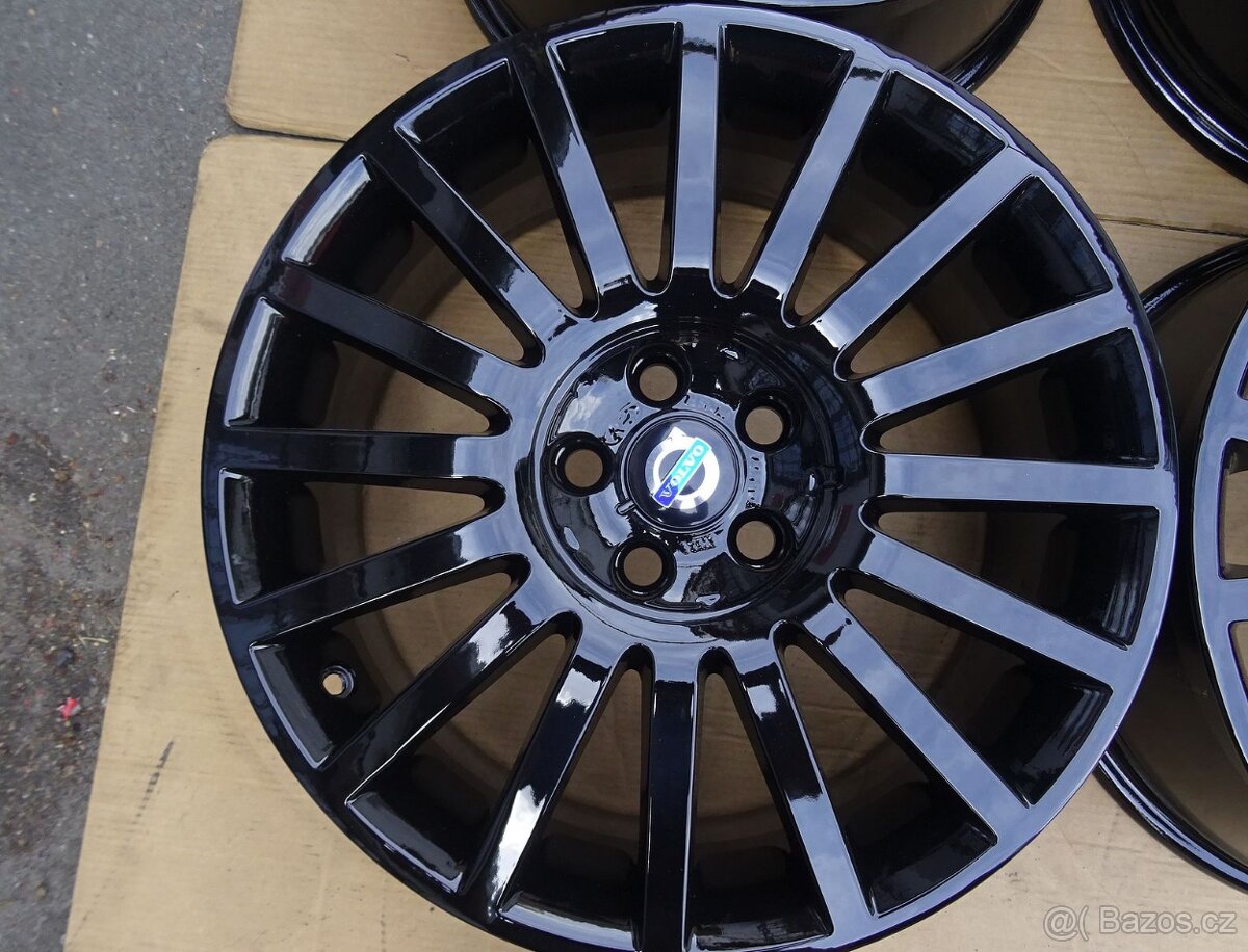 Alu disky černé origo Ford, 17",  5x108, ET 52,5 ,šíře 7,5J