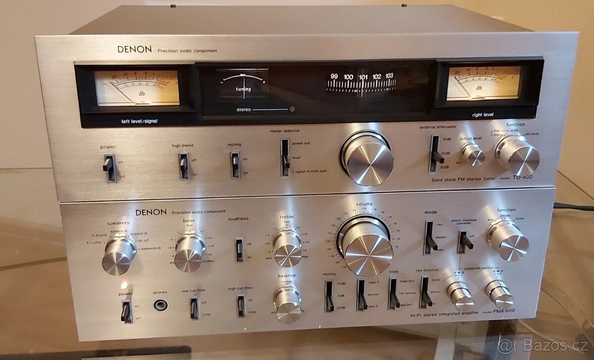 DENON PMA-600 & TU-400 STEREO SET