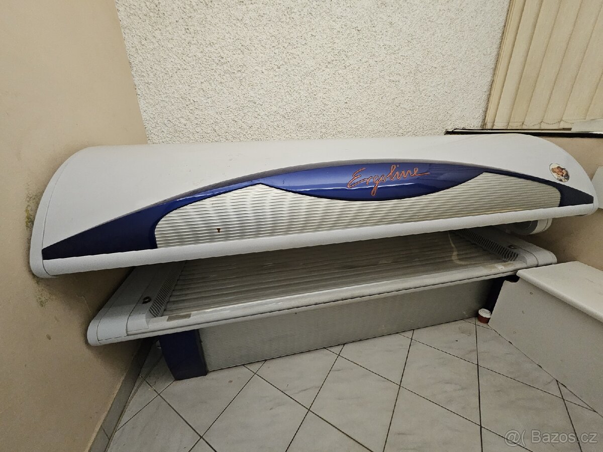 2ks profi solarií Ergoline 38 super power+vybavení provozu