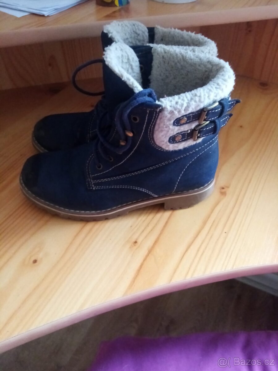 Zimní boty vel 34