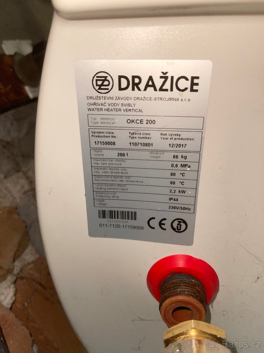 OKCE Drazice 200L
