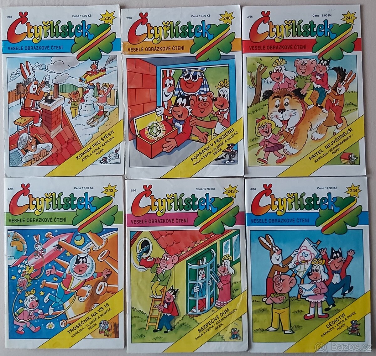 ČTYŘLÍSTEK - ROČNÍK 1996