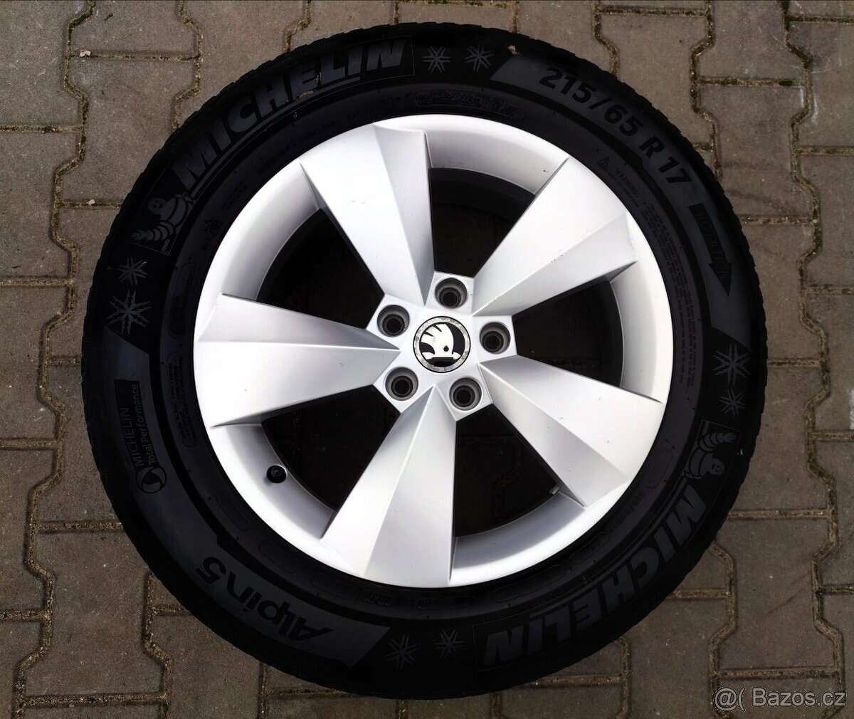 Alu kola originál Škoda Kodiaq 5x112 R17 Nanuq