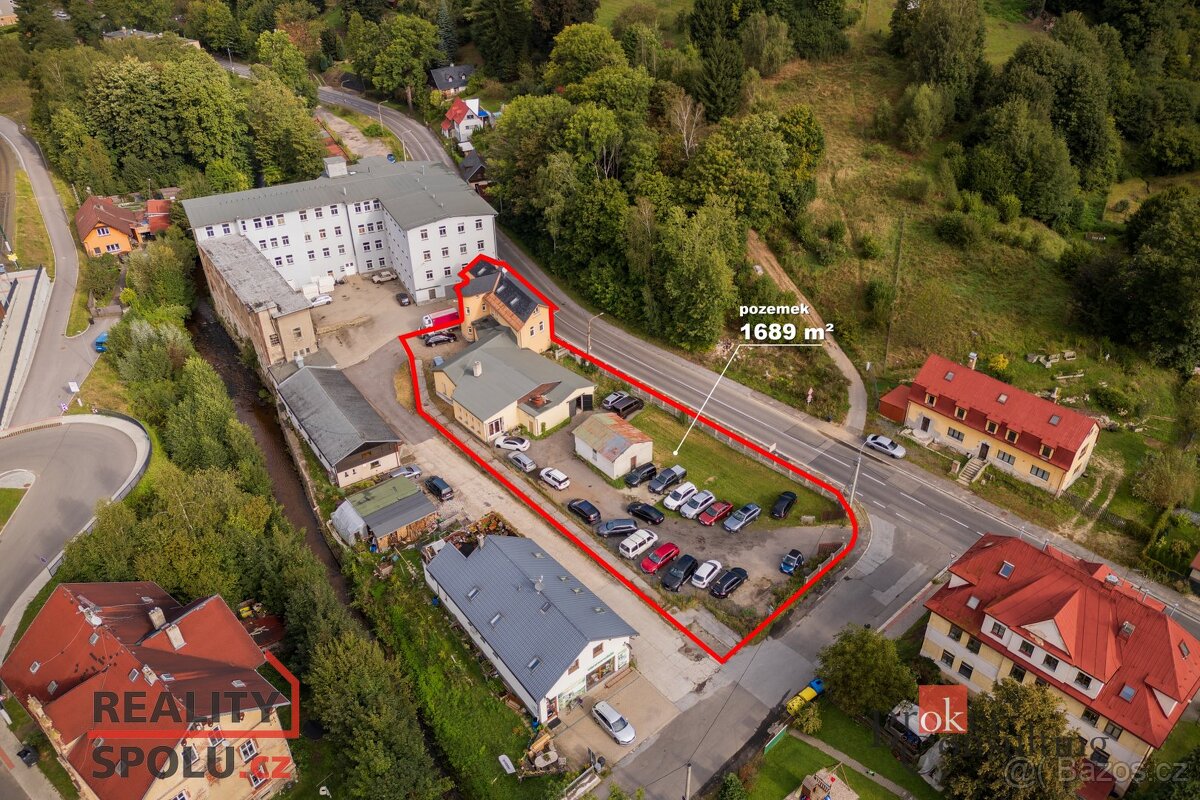 Prodej, komerční/ubytování, 554 m2, Prosečská 5048, Proseč n