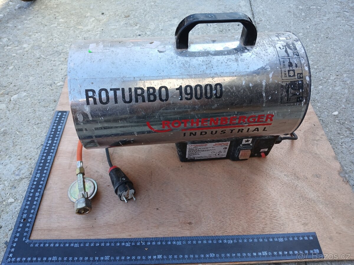 Plynové topidlo rothenberger