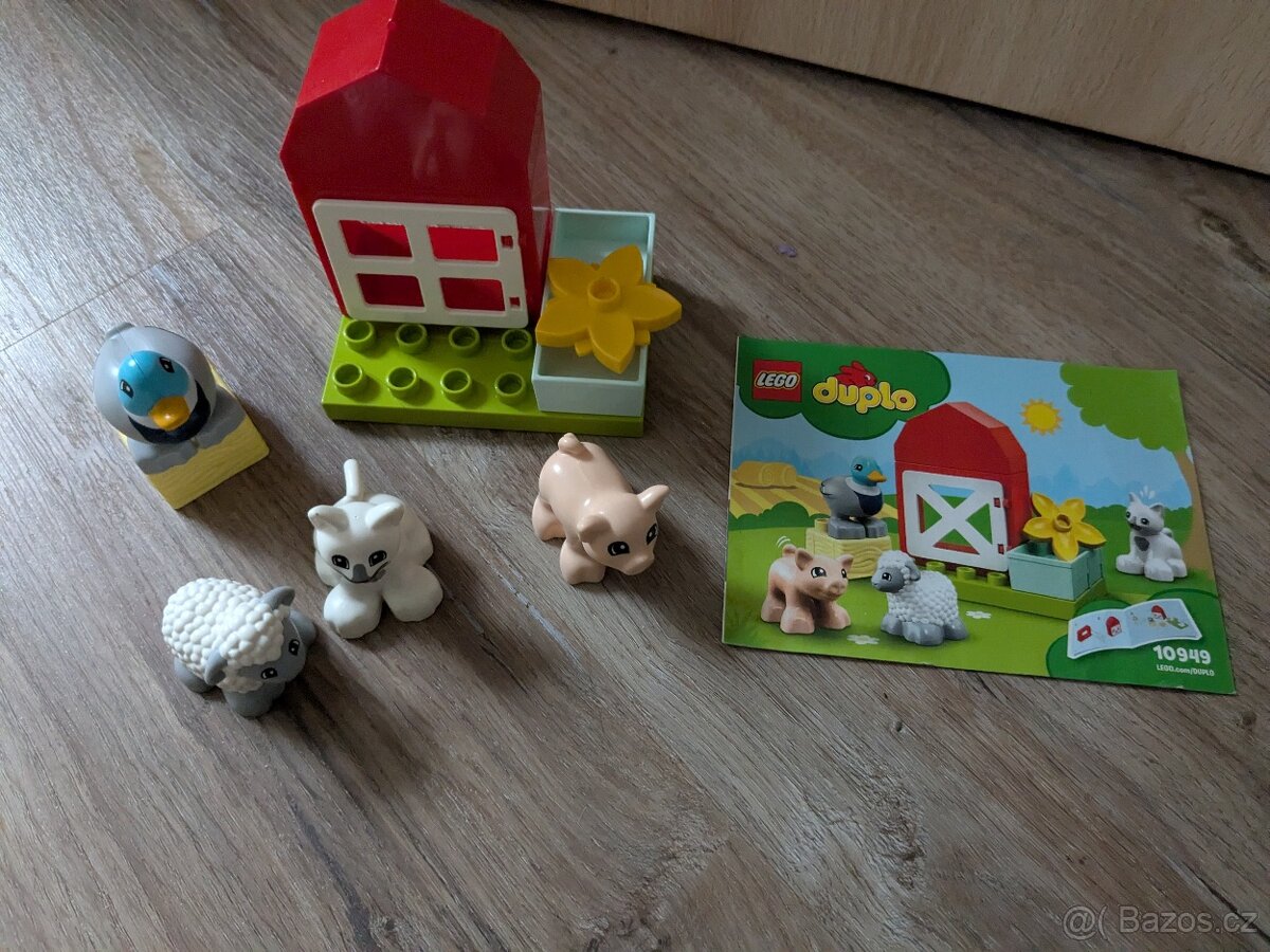 Lego Duplo zvířátka z farmy