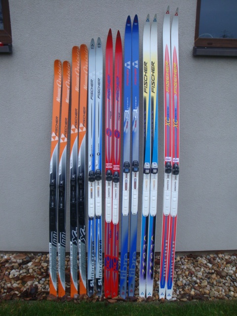 Běžky Fischer s vázáním Salomon SNS Profil - šupiny