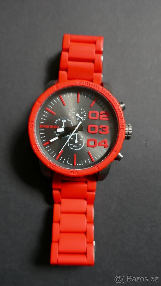 2X PÁNSKÉ HODINKY DIESEL//1X TOMMY HILFIGER