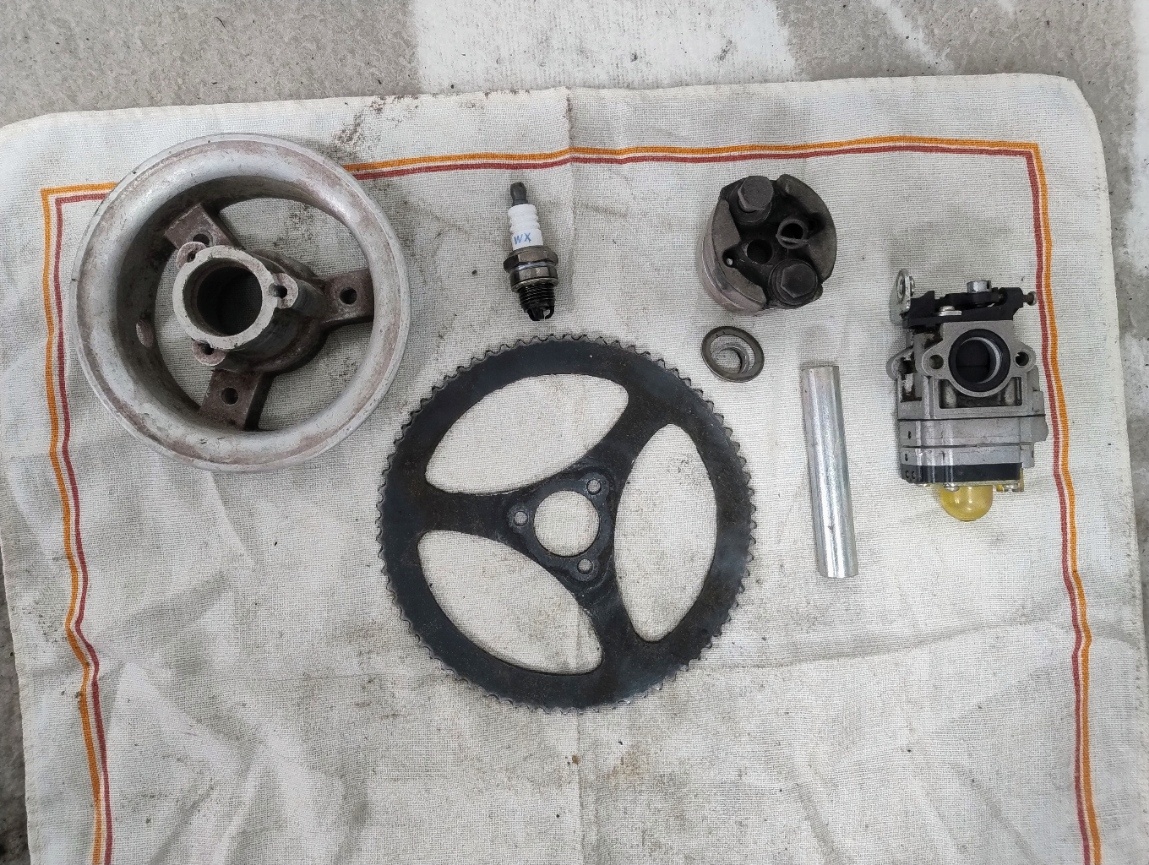 SOUČÁSTKY KOLOBĚŽKA BLATA