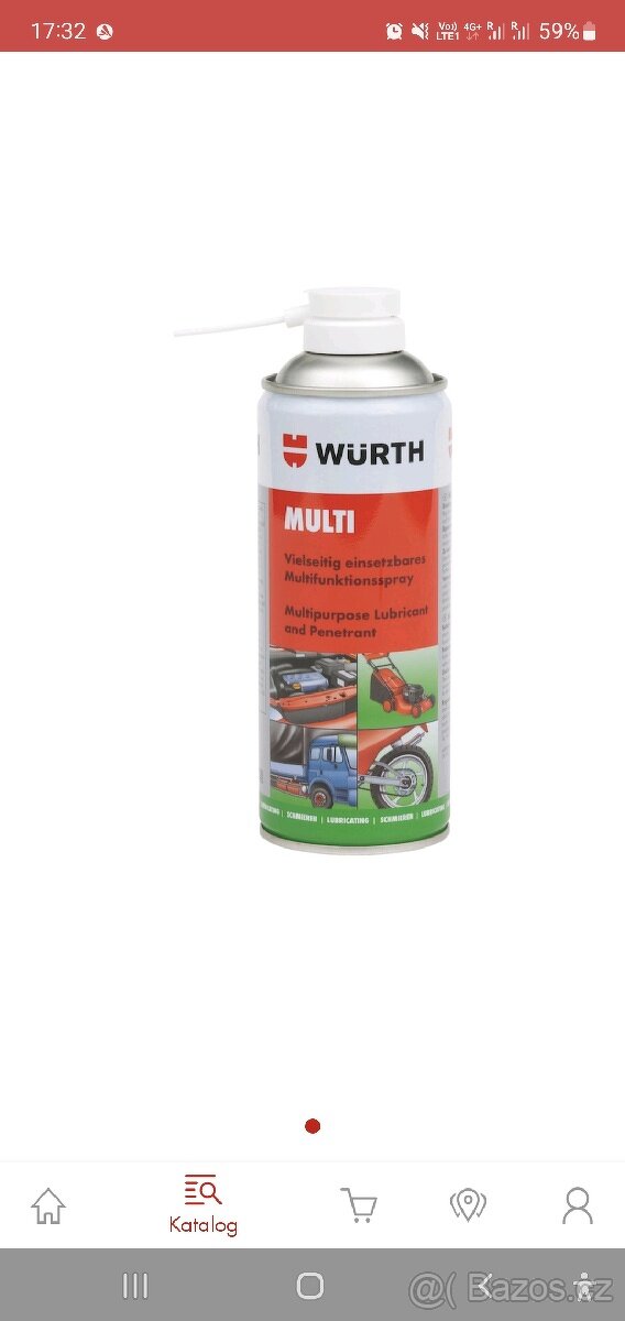 Udržbový olej multi wurth