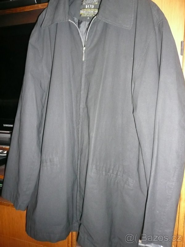 Hardstone pánský jarní plášť s podšívkou vel. XL