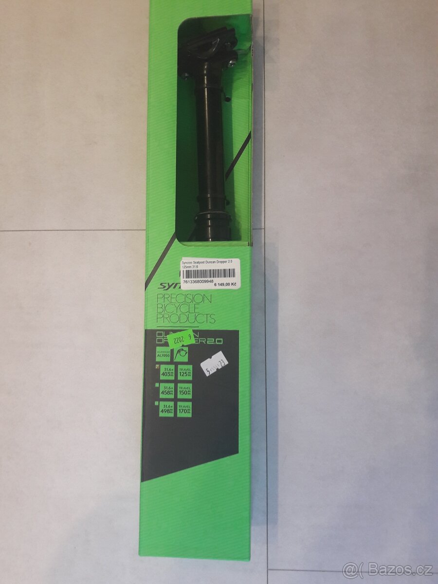 Prodám teleskopickou sedlovku Syncros Dropper 2