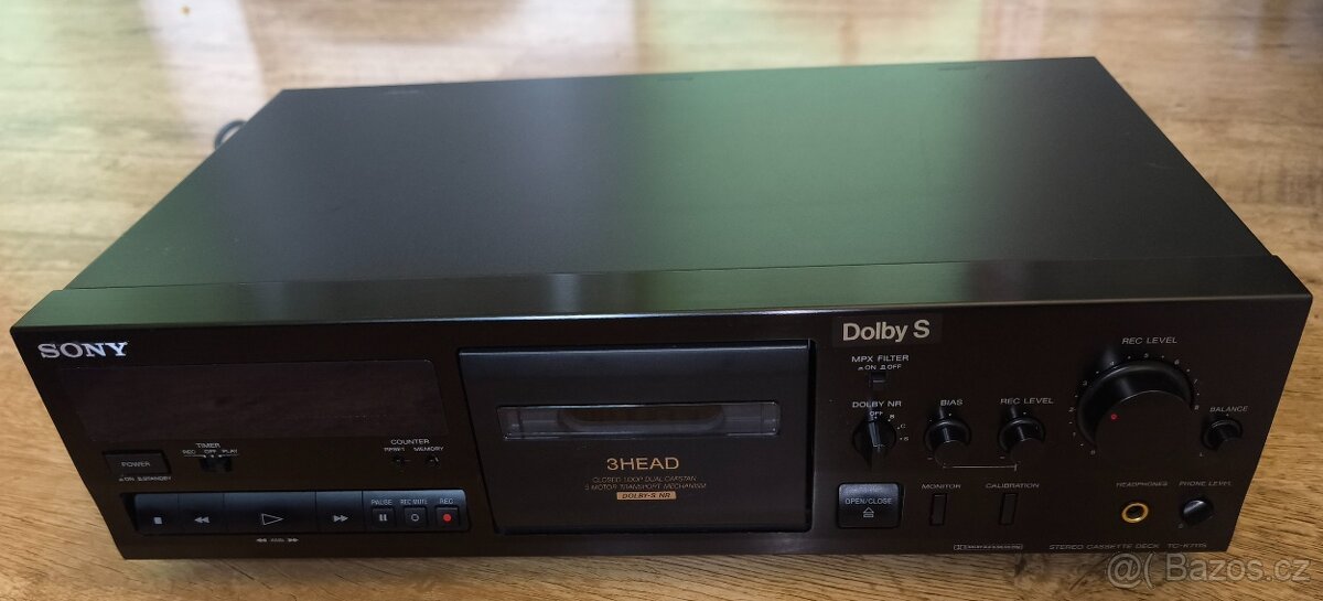 SONY TC-K711S Tape Deck/HX PRO/Dolby NR B-C-S/3HEAD,čti popi