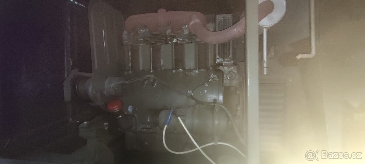 Elektrocentrála vojenská dieslová 30 kw s podvozkem P38R