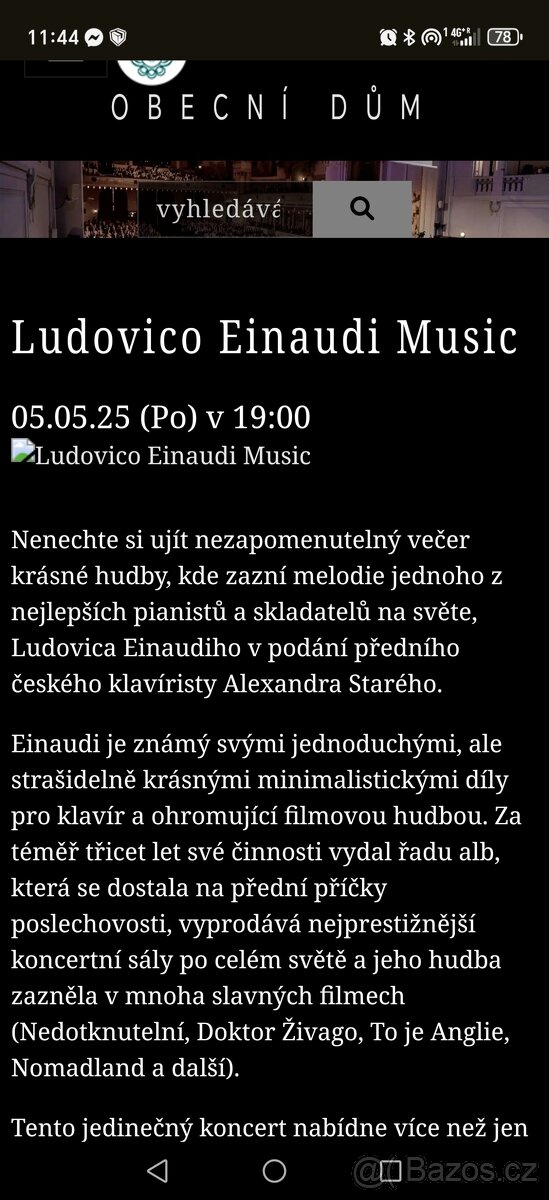 Ludovico Einaudi Music 5.5.2025