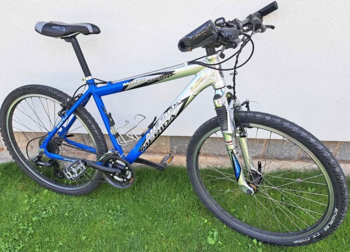 MERIDA alu rám pro postavu od 145-160 cm