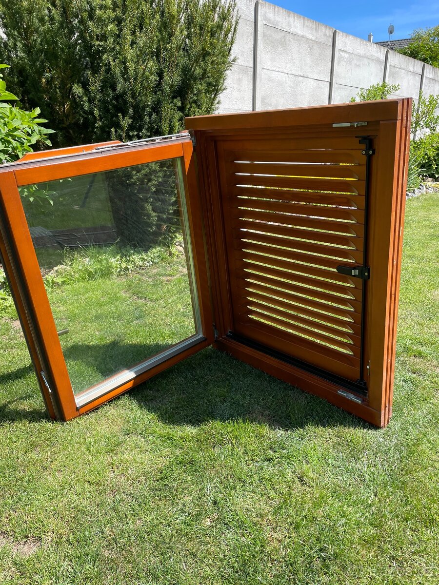 Prodám nepoužité Euro okno se stíněním 770x940 mm