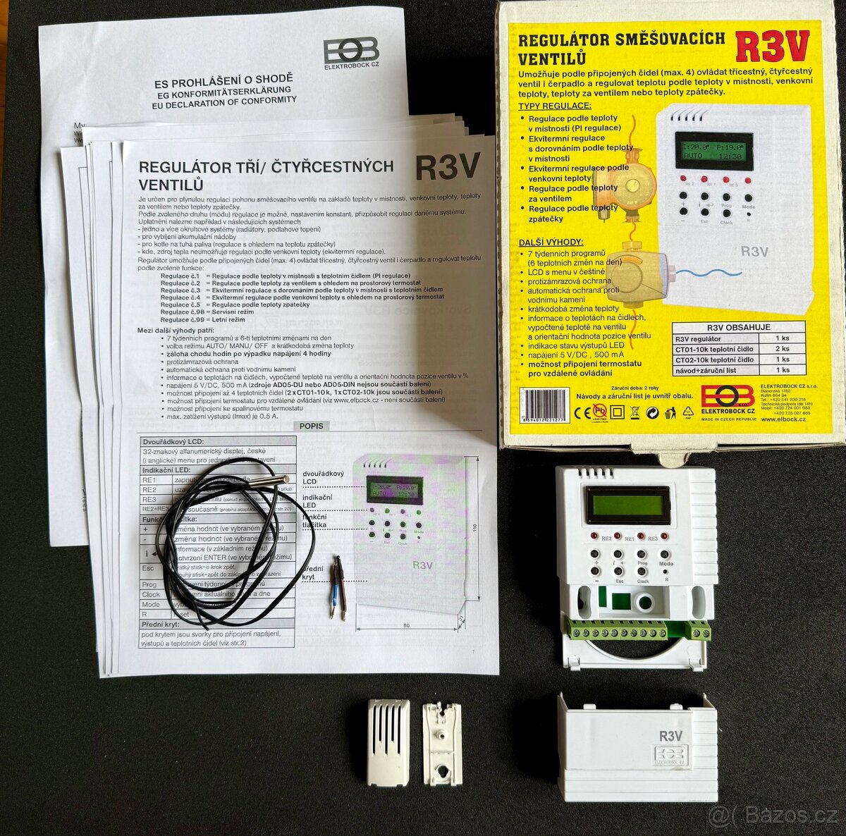 R3V - Regulátor tří/čtyřcestných ventilů