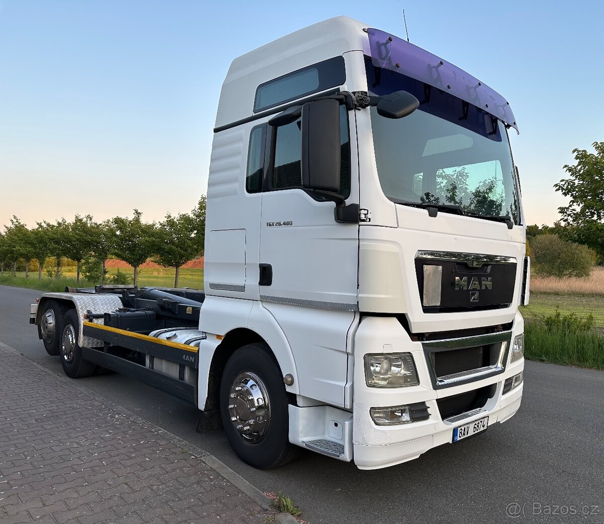 MAN TGX 26.480 nosič kontejneru MEILLER