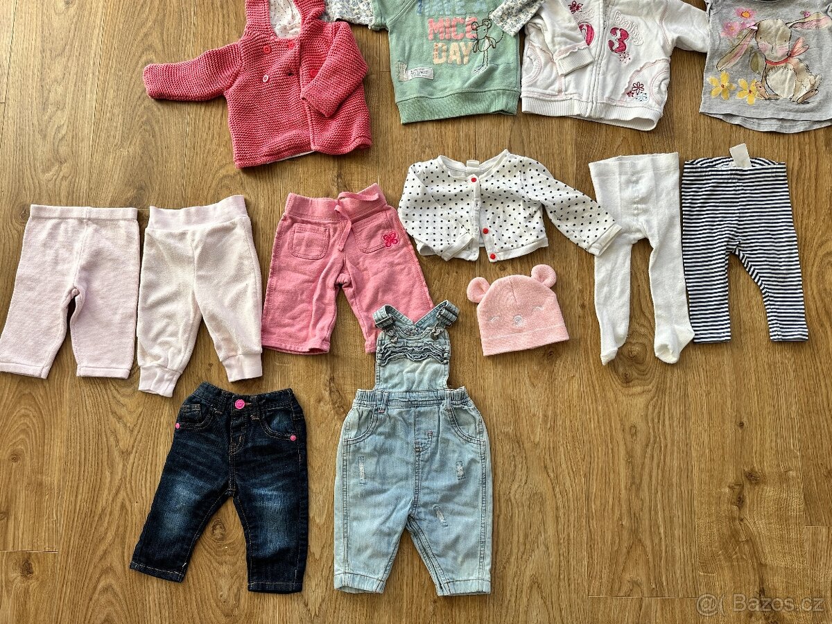 set oblečení 3-6 měs, vel 68, pouze 8Kč/kus