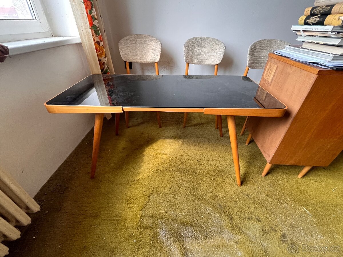 Designový konferenční stolek ze 60.let