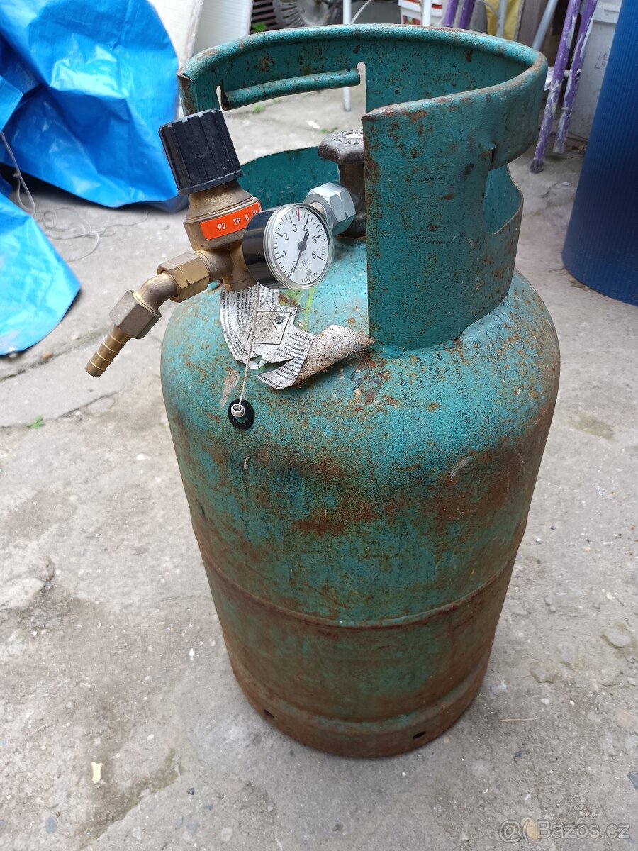 Propanbutanova láhev 10 kg