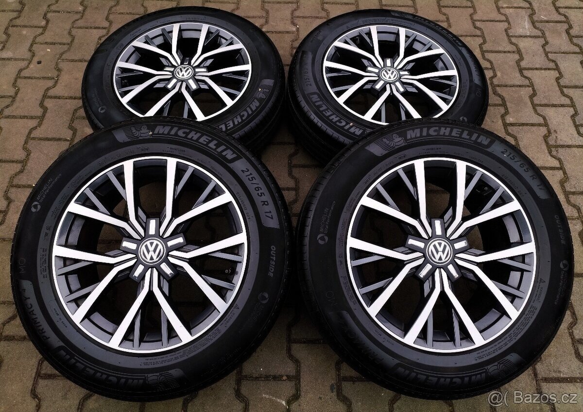 Alu kola originál Volkswagen Tiguan 5x112 R17 Tulsa