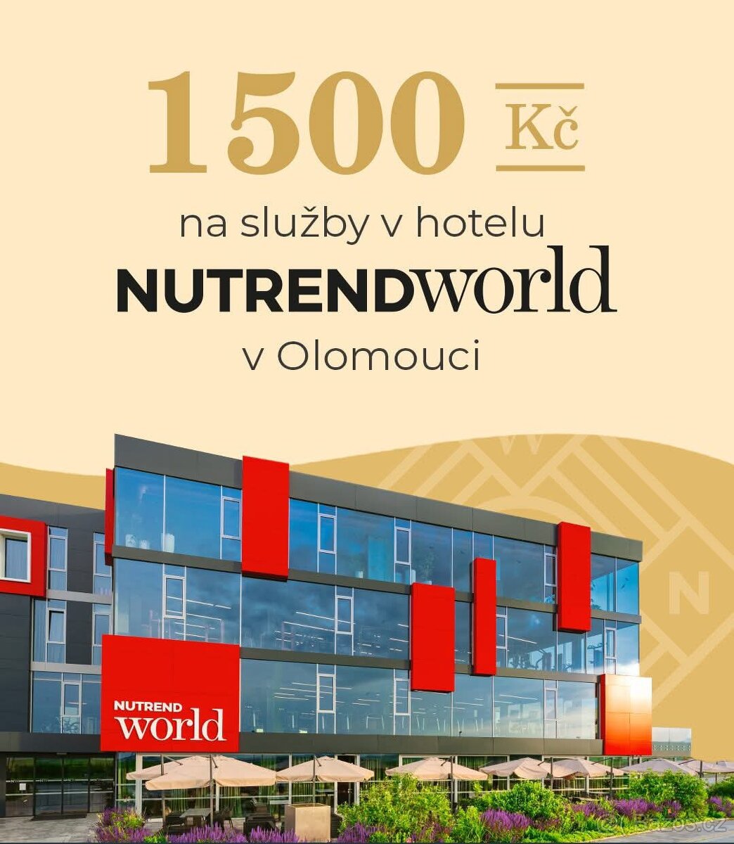 Poukaz do NUTREND WORLD na 1500Kč
