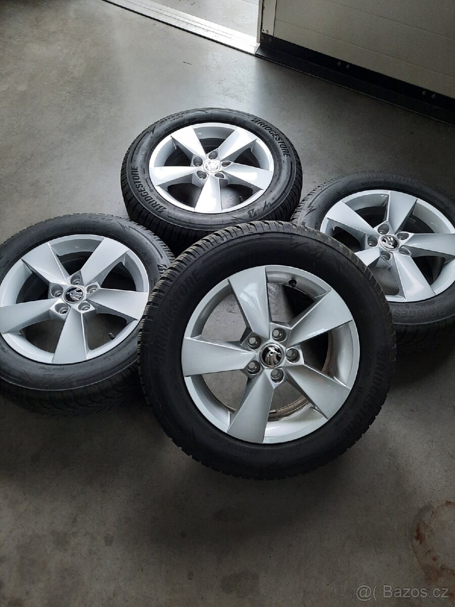 Al.kola orig.Škoda Fabia 4.zimní pneu.