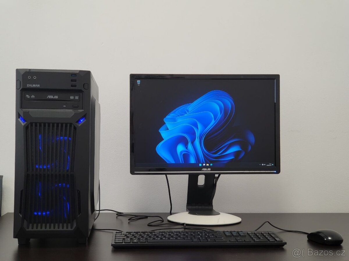 PC RYZEN //16GB//VEGA 8//SSD//WIN11 + Monitor ZDARMA