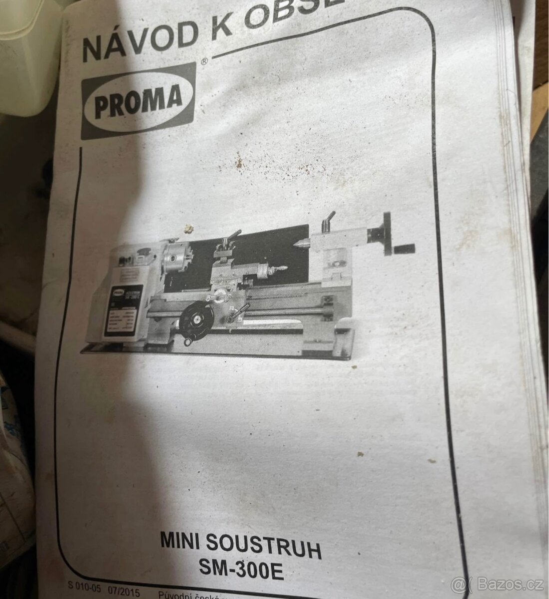 Mini soustruh proma sm300e