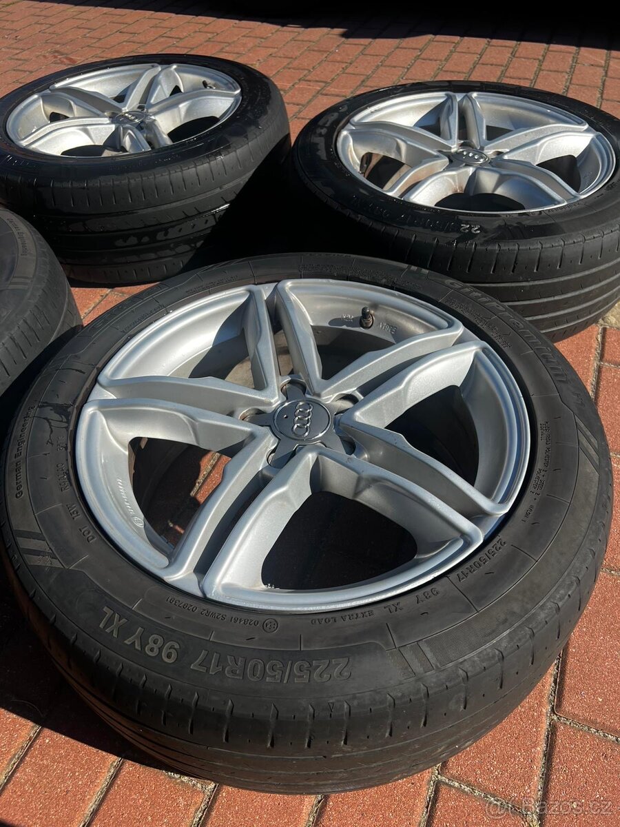 Alu kola Audi 225/50 R17 5x112