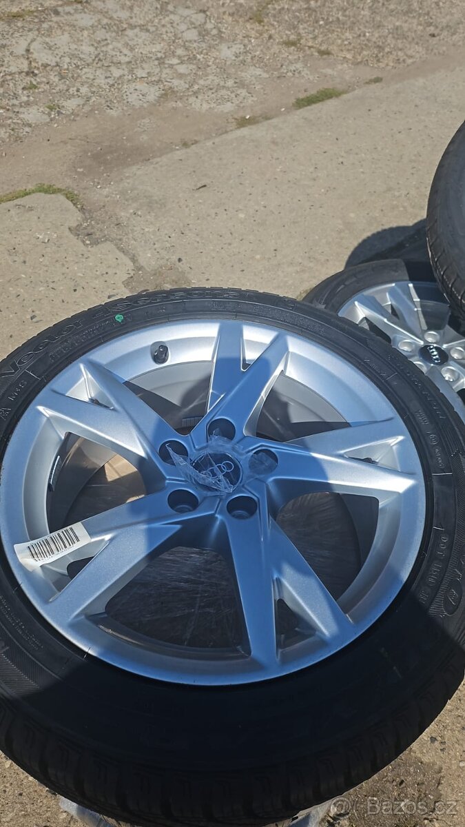 Originální Audi 8W0 601 025 K – 7,5Jx17 ET38 – alu disky + G
