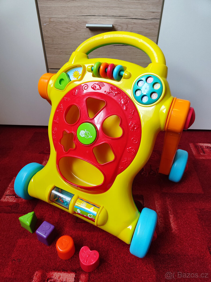 Chodítko Playgro s aktivitami