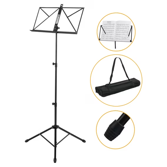 Kirstein notový stojan, pevný (Made in Germany)