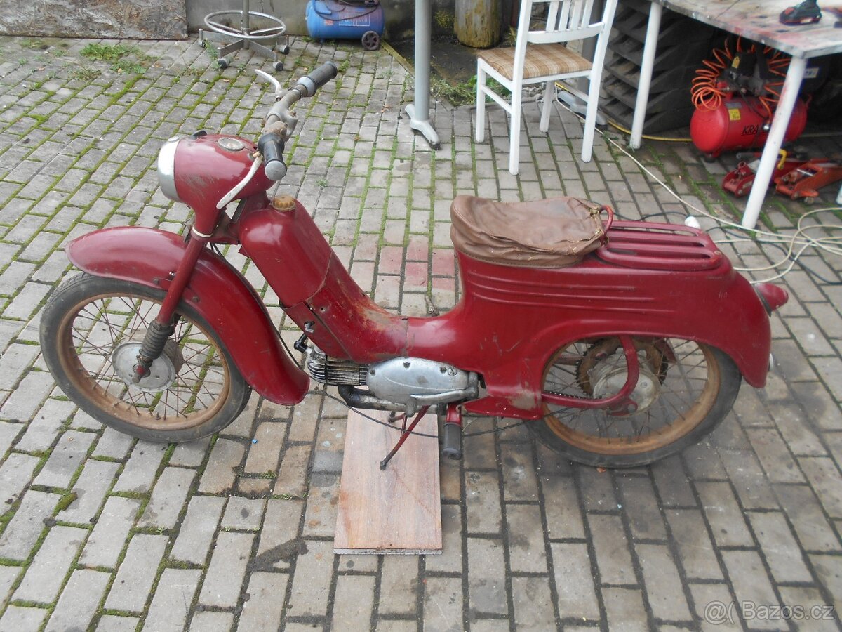 Jawa 555 r.v.1959 původní originál