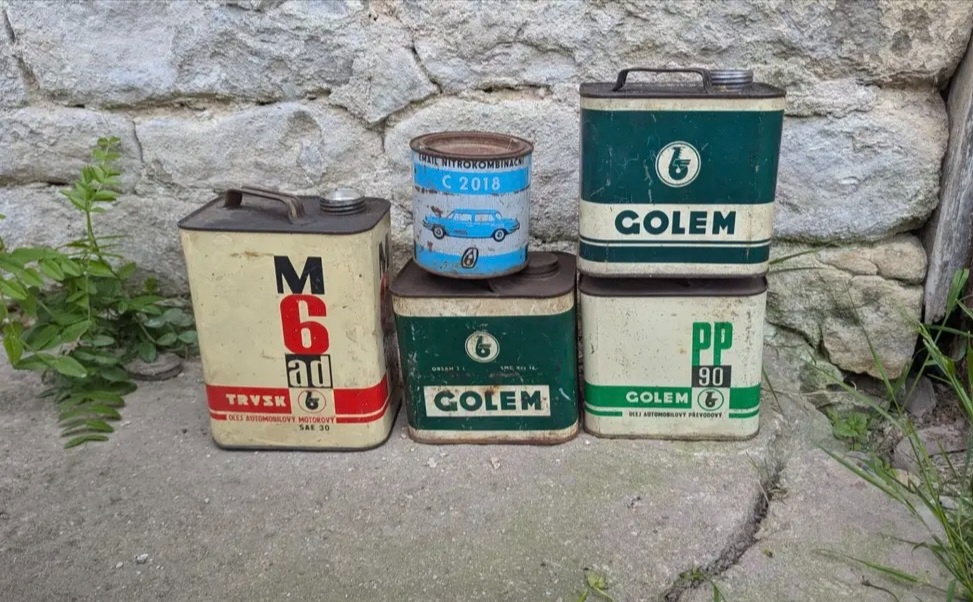 Prodám staré plechovky