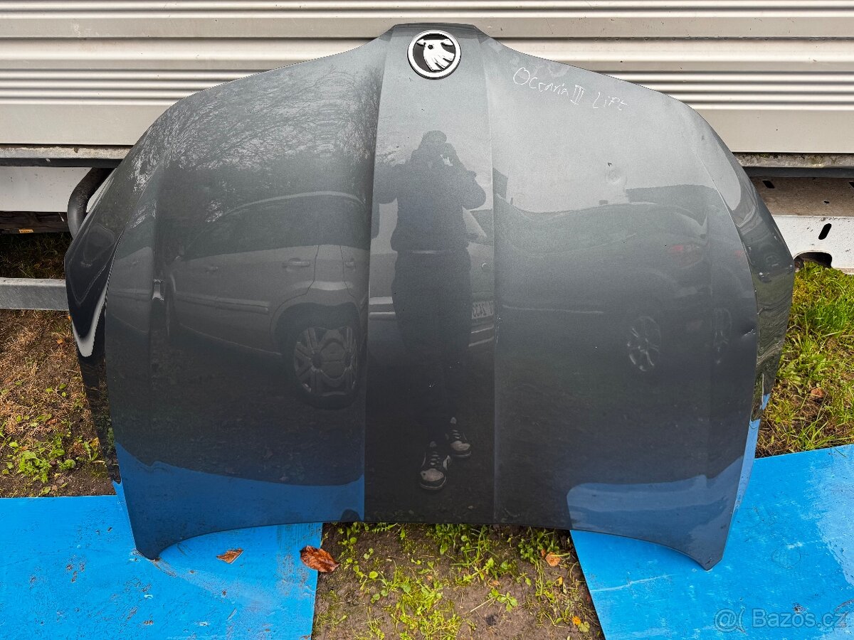 Škoda Octavia III (facelift / lift) - kapota