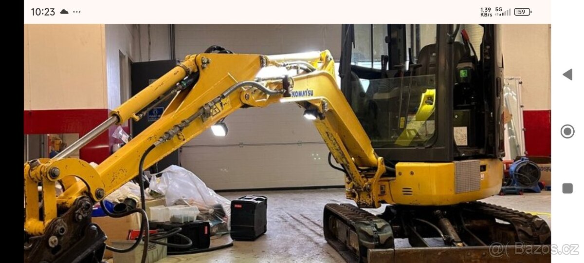 Koupím minibagr 1.5-2.5 t s kabinou