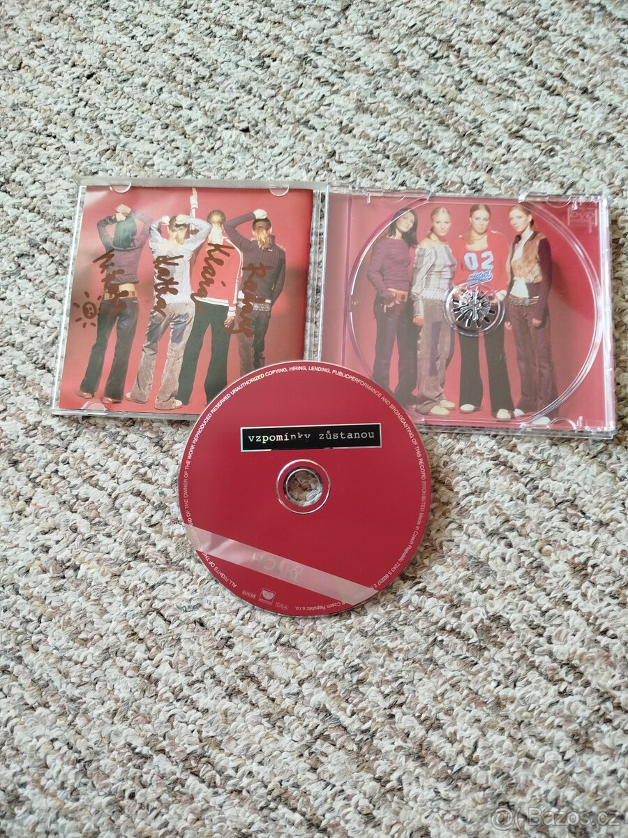 CD Holki - Vzpomínky zůstanou (PODEPSANÉ)