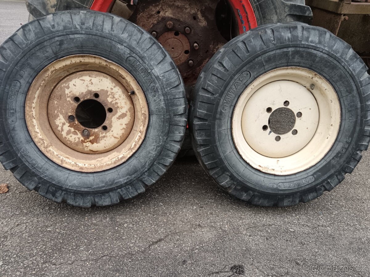 7,50-16 KOLA NA ZETOR 6911,6211,7211,7711,6320....