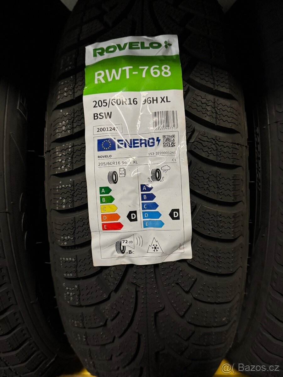 205/60/16 nové zimní Rovelo 4ks