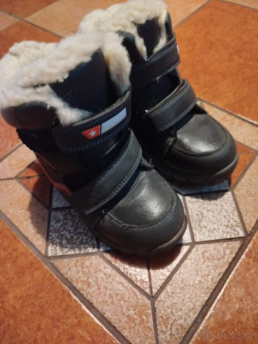 Dětské zimní boty
