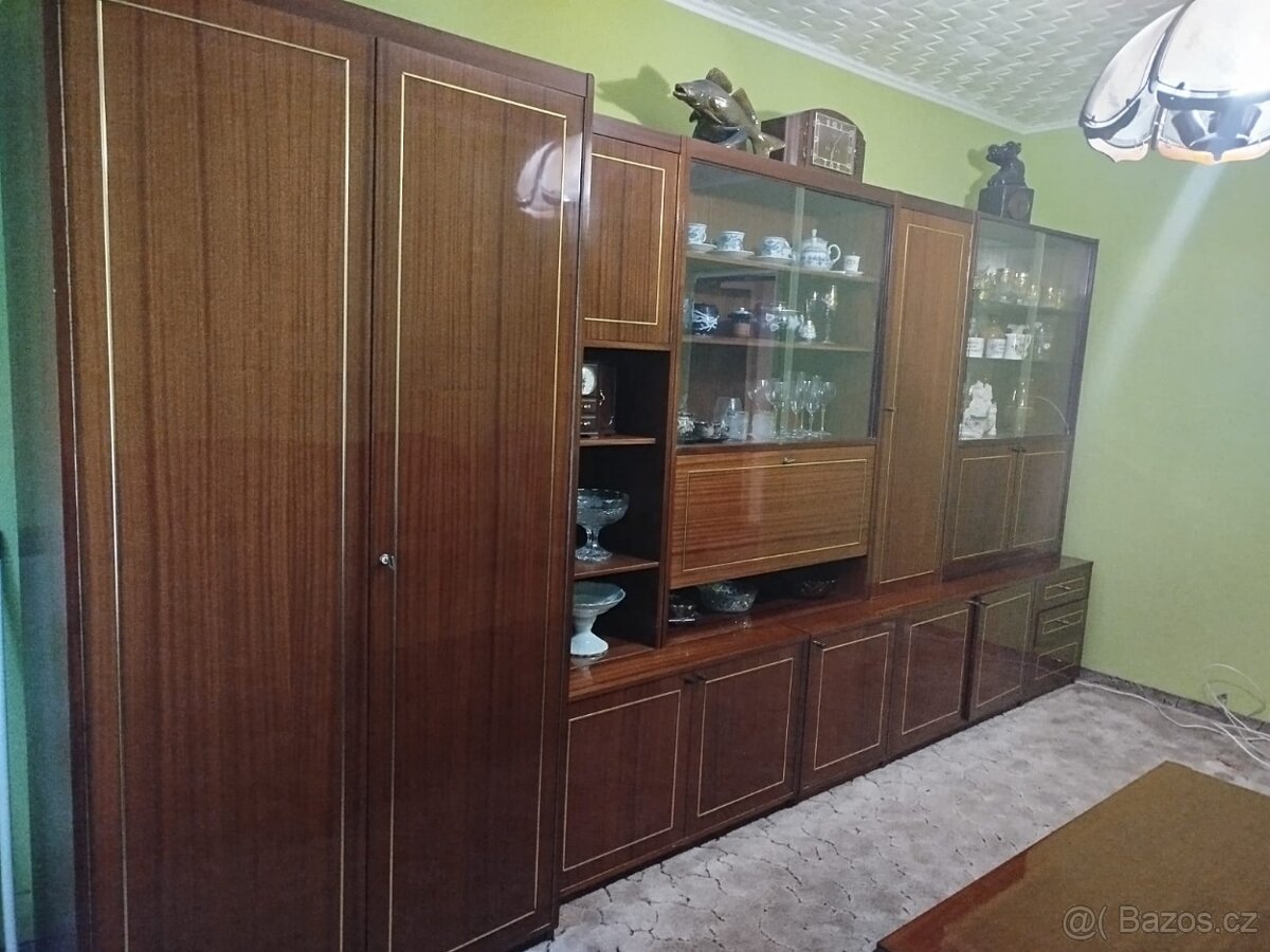 Obývací stěna, retro, Chodov u Sokolova