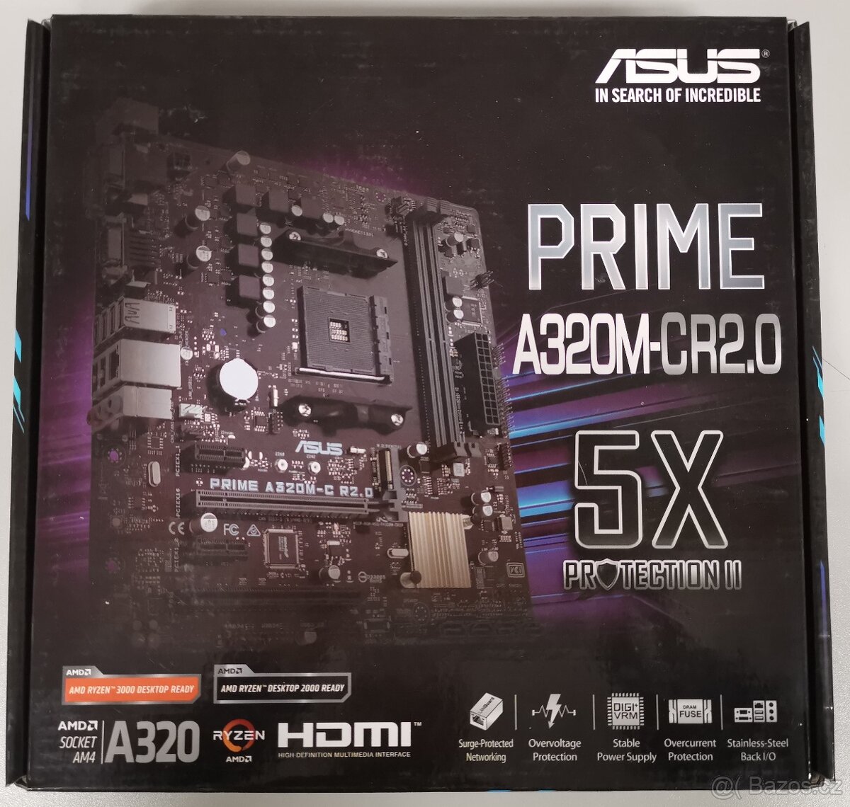 Asus Prime A320M-CR 2.0 pre AMD AM4